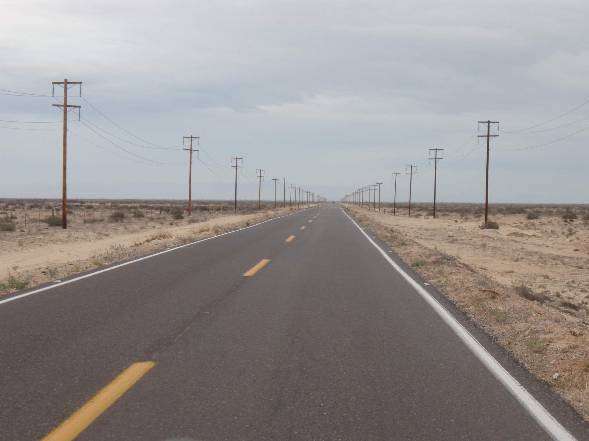 Desert Road from Guerrero Negro to San Ignacio