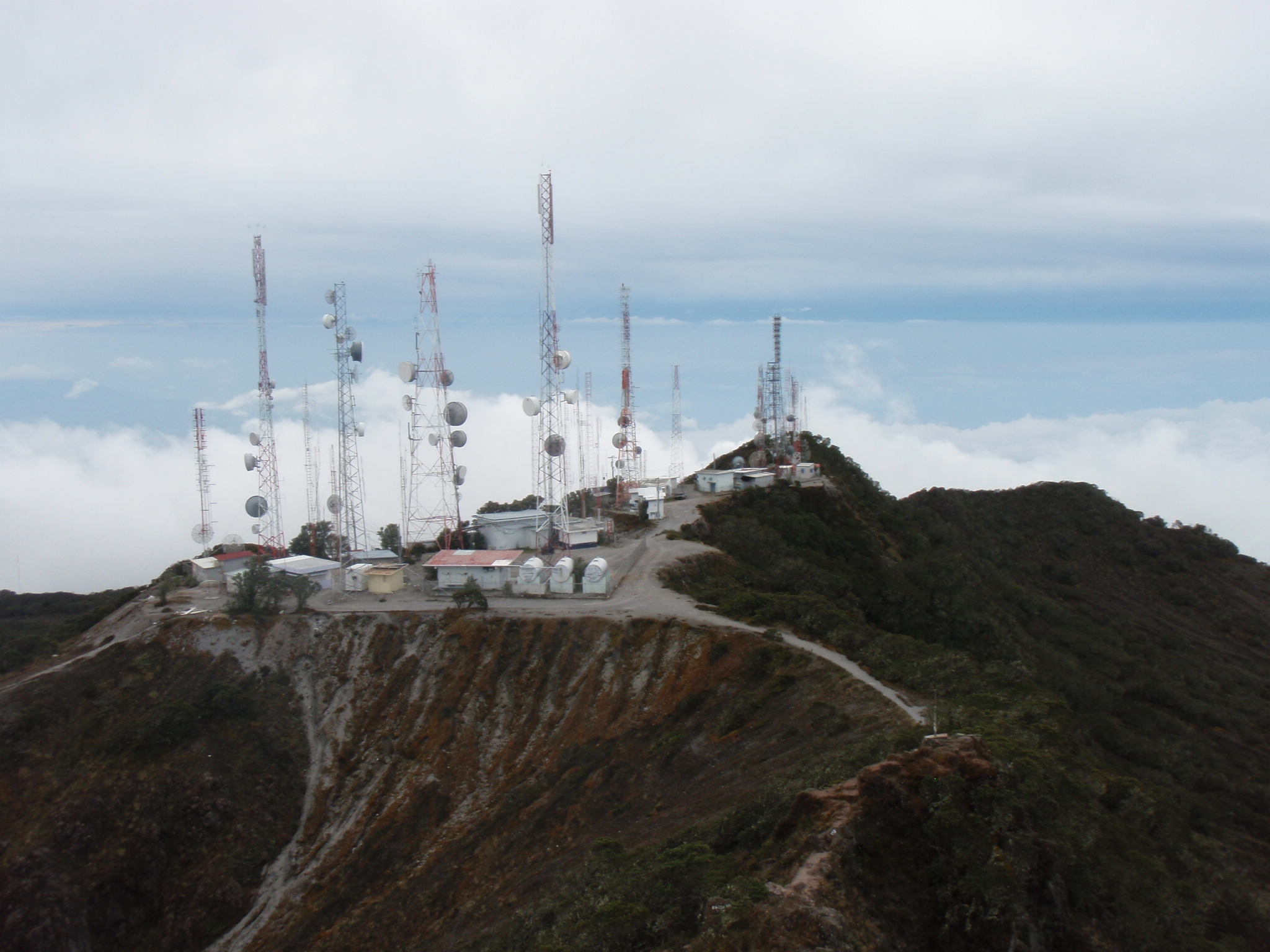 Radio Antenna forest on top of Baru